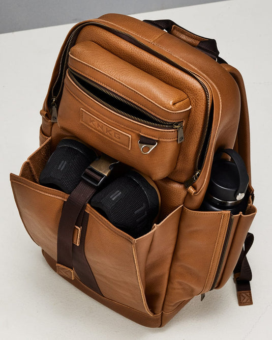 Heritage Leather Backpack By King Kong Apparel