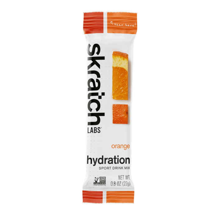 Skratch Labs Hydration Orange Sport Drink Mix Single Drink Mix - Orange