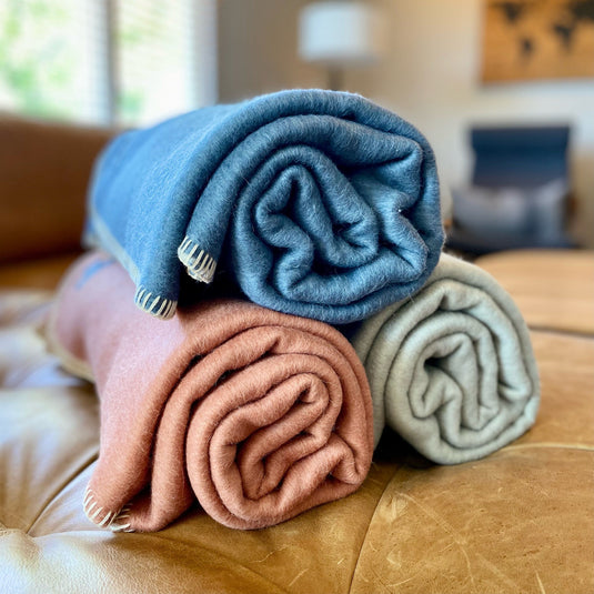 Alpaca Camp Throw - Solids by Alpaca Threadz