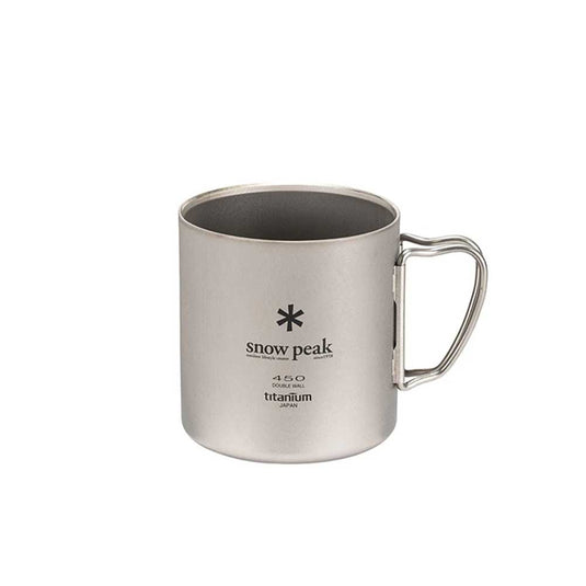 Snow Peak Titanium Double Wall Mug 450 ML