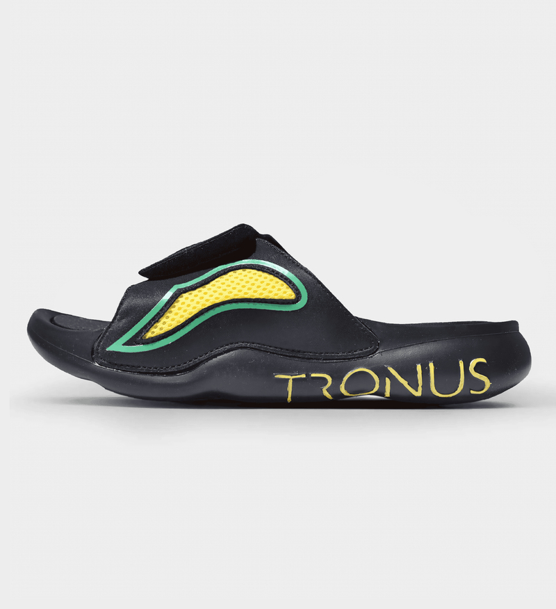 Load image into Gallery viewer, Womens Luxe Sports Recovery Slides Motherland By Tronus Footwear
