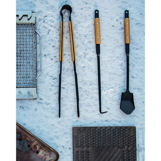 Snow Peak Fire Tool Set Pro.