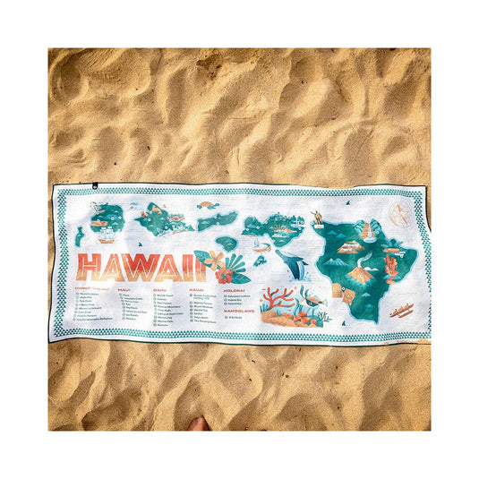 Nomadix Original Towel: Hawaii Map