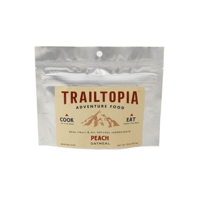 Load image into Gallery viewer, Trailtopia Adventure Food Peach Oatmeal - GF
