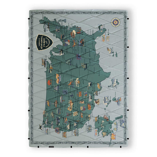 Nomadix Puffer Blanket: National Park and Monuments Map