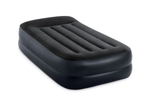 RENTAL Intex Twin Pillow Rest Raised Airbed w A/C Pump