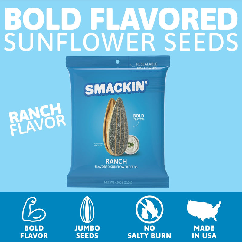 Load image into Gallery viewer, RANCH by SMACKIN&#39; Sunflower Seeds
