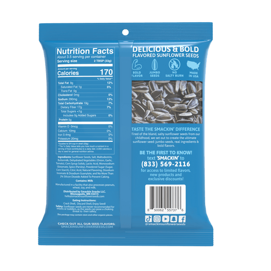 RANCH by SMACKIN' Sunflower Seeds