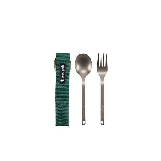 Snow Peak Titanium Fork & Spoon Set