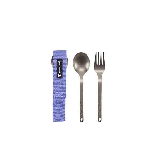 Snow Peak Titanium Fork & Spoon Set