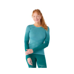 Smartwool Women's Intraknit Thermal Merino Base Layer Pattern Crew