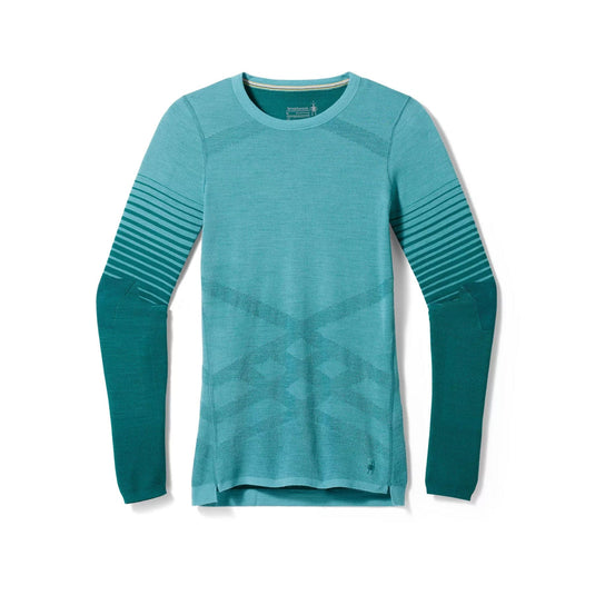 Smartwool Women's Intraknit Thermal Merino Base Layer Pattern Crew