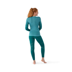 Smartwool Women's Intraknit Thermal Merino Base Layer Pattern Crew