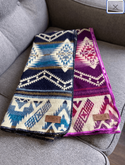 Andean Baby Blanket by Alpaca Threadz