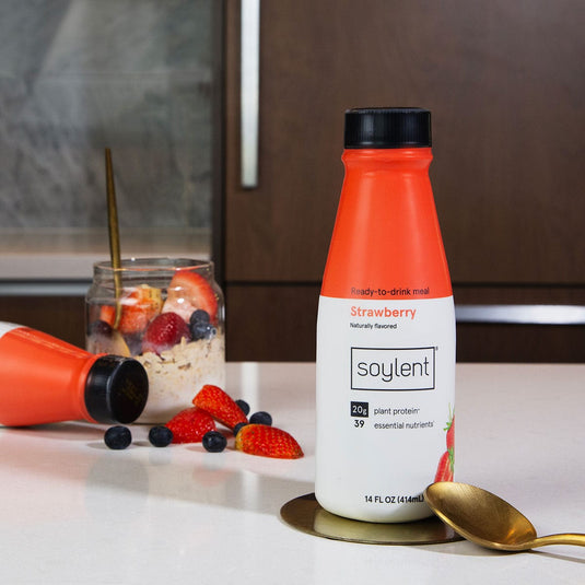 Soylent complete meal - strawberry by Soylent