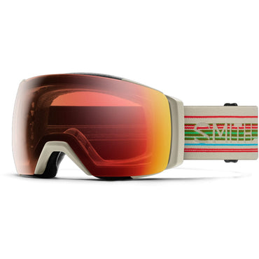 Smith I/O Mag XL Photochromic  Chalk Straightline/ChromaPop Pro Photochromic Red Mirror/Chromapop Storm Blue Sensor Mirror Snow Goggles