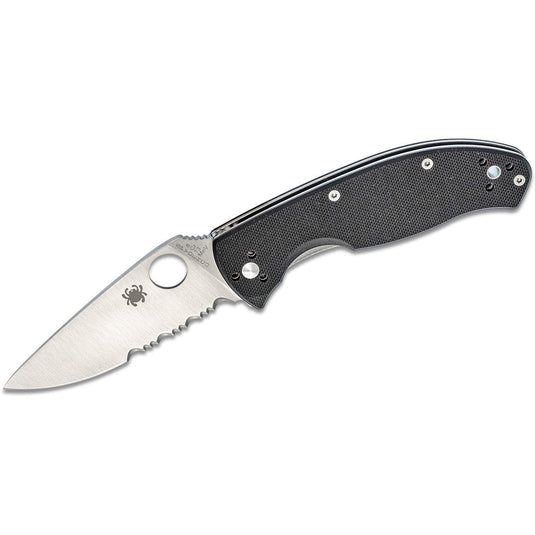 Spyderco C122GPS Tenacious Folding Knife G-10 Handle