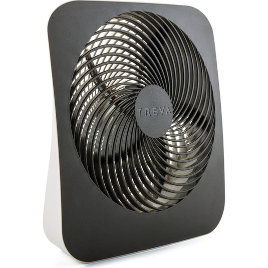 Treva 10 Inch Battery & Electric Powered Fin Fan