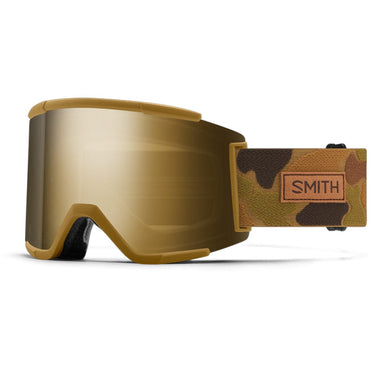 Smith Squad XL  Coyote Pow Hunter/ChromaPop Sun Black Gold Mirror/Chromapop Storm Blue Sensor Mirror Snow Goggles