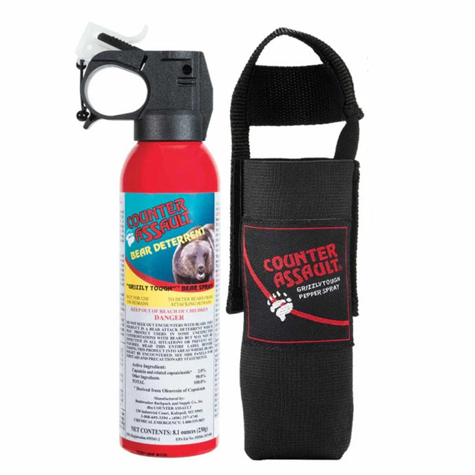 Bear Spray 32-ft w/holster 8.1 oz.