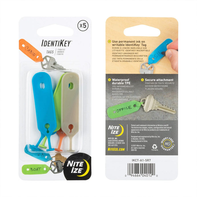 Nite Ize IdentiKey Tags - 5 Pack