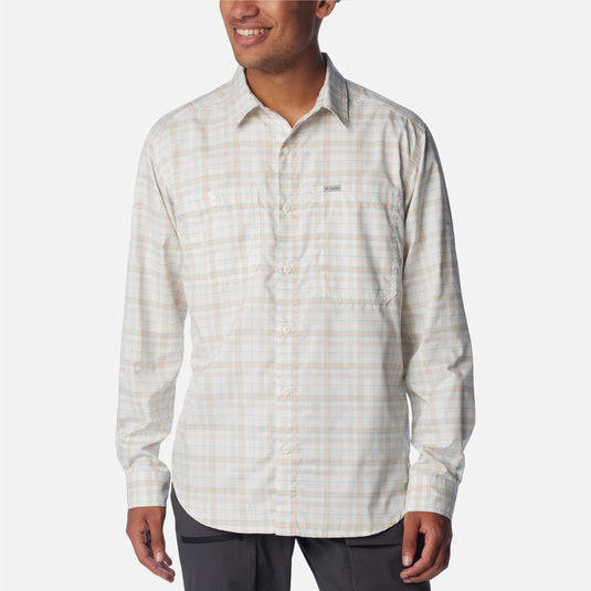 Columbia Men's Silver Ridge Utility Lite Plaid Long Sleeve Shirt