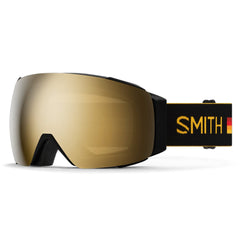 Smith I/O Mag  Speed Racer/ChromaPop Sun Black Gold Mirror/Chromapop Storm Blue Sensor Mirror Snow Goggles