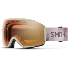 Smith Sequence OTG  Chalk Bleach/ChromaPop Pro Photochromic Gold Mirror Snow Goggles