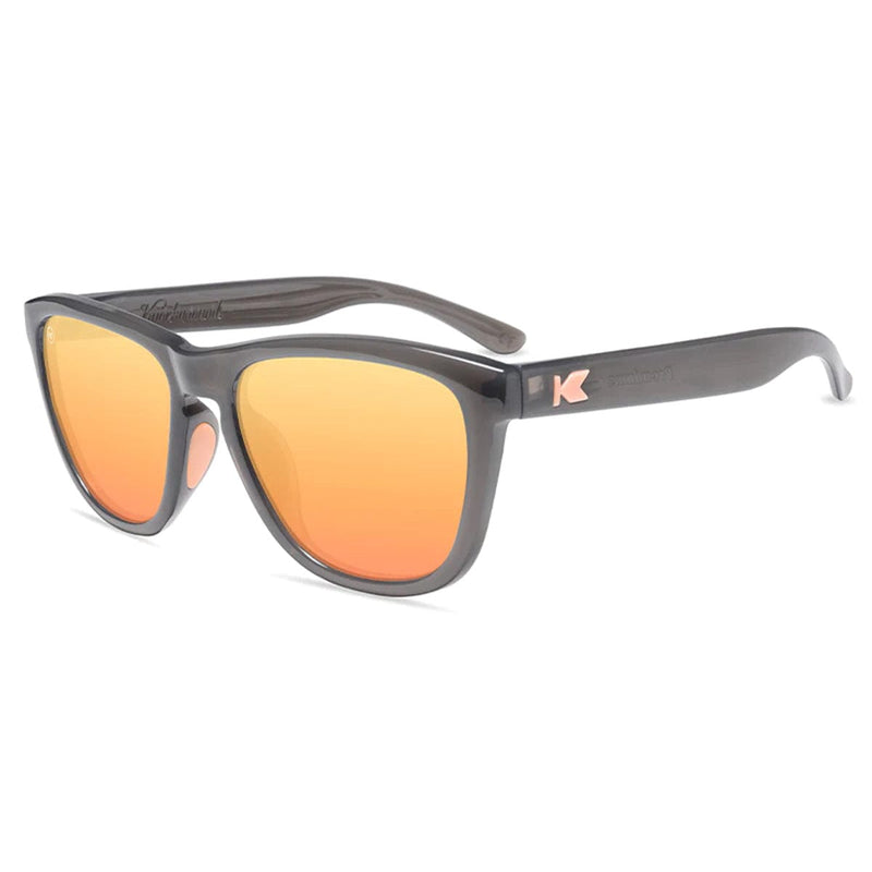 Load image into Gallery viewer, Knockaround Premiums Sport Sunglasses - Jelly Grey / Peach
