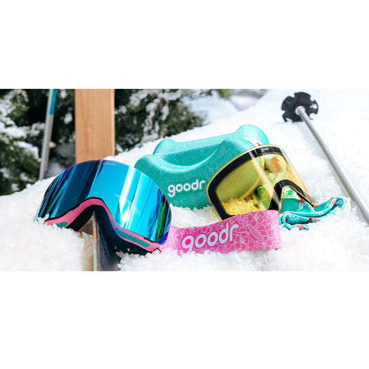 goodr Snow G Snow Goggles - Bunny Slope Dropout