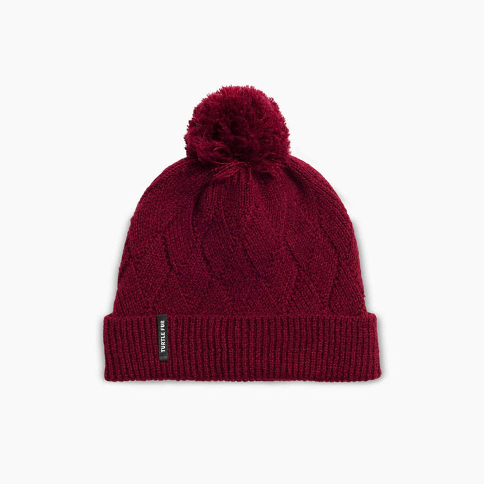 Turtle Fur Recycled Victoria Pom Pom Hat