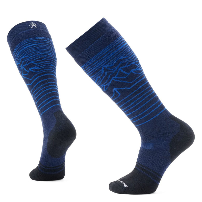 Load image into Gallery viewer, Smartwool Snowboard Full Cushion Iguchi Pattern Over the Calf Socks
