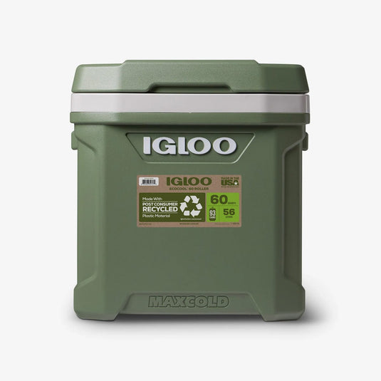 Igloo ECOCOOL Latitude 60 Quart Roller Cooler