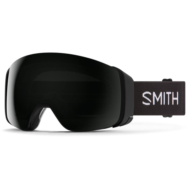 Load image into Gallery viewer, Smith 4D Mag Black/ChromaPop Sun Black/Chromapop Storm Blue Sensor Mirror Snow Goggles
