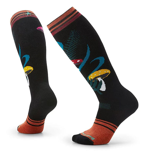 Smartwool Women's Snowboard Full Cushion Fungi Fabulous Over the Calf Socks