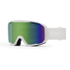 Smith Blazer  White/Green Sol-X Mirror Snow Goggles