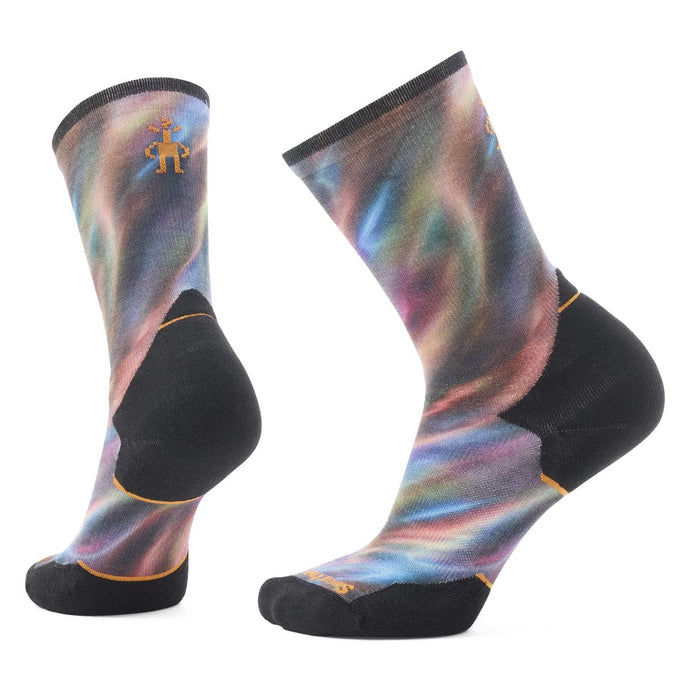 Smartwool Women's Trail Run Targeted Cushion Water Shimmer Print Crew Socks