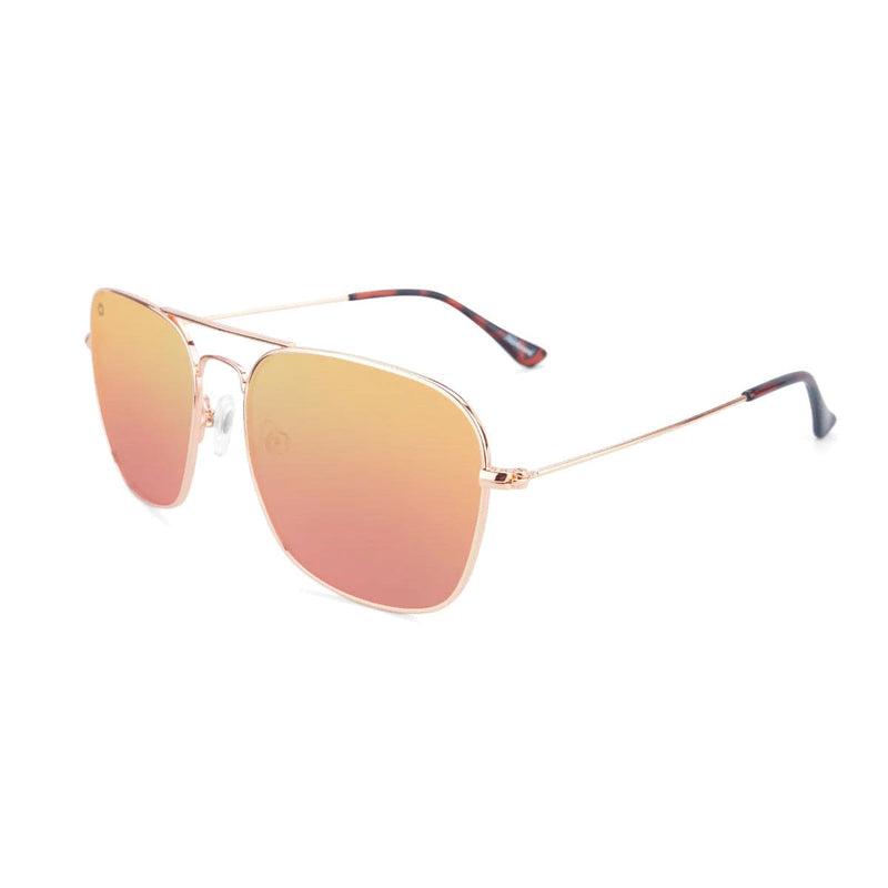 Load image into Gallery viewer, Knockaround Mount Evans Sunglasses - Rose Gold / Copper
