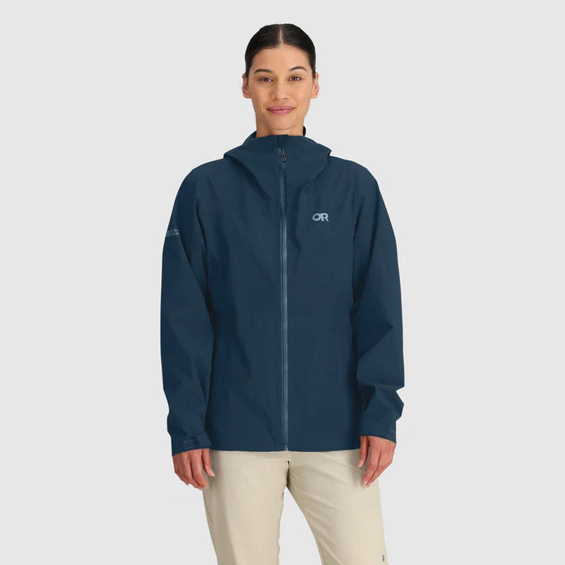 Load image into Gallery viewer, Outdoor Research Women&#39;s Stratoburst Stretch Rain Jacket
