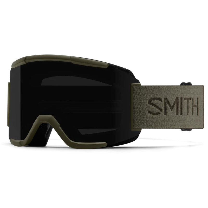 Load image into Gallery viewer, Smith Squad Forest/ChromaPop Sun Black/Yellow Snow Goggles
