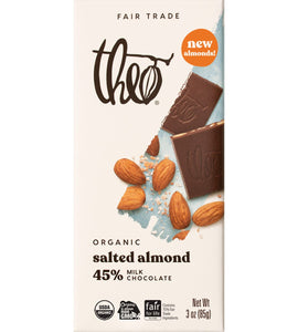 Theo's Salted Almond 45% Milk Chocolate