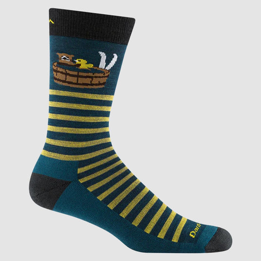 Darn Tough Men's Wild Life Crew Lightweight with Cushion Socks