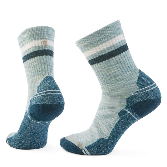 SmartWool Women's Performance Hike Light Cushion Tube Stripe Crew Socks