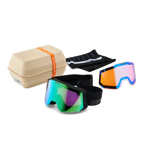 100% SNOWCRAFT HiPER Goggle Launch - Mirror Red Lens