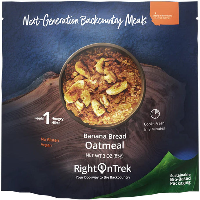 Right On Trek Banana Bread Oatmeal 1-Person