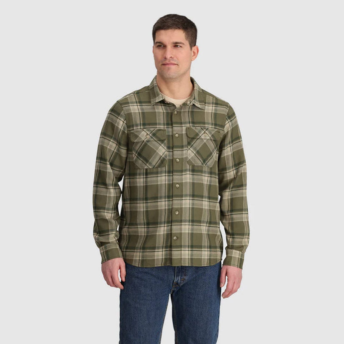 Outdoor Research Men's Feedback Flannel Twill Shirt