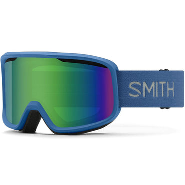 Smith Frontier  True Blue/Green Sol-X Mirror Snow Goggles