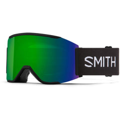 Smith Squad Mag  Black/ChromaPop Sun Green Mirror/Chromapop Storm Amber Snow Goggles