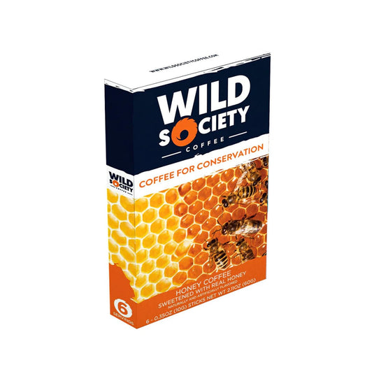 Wild Society Microground Instant Honey Coffee 6pk