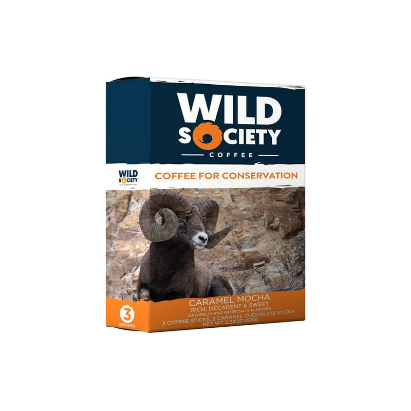 Load image into Gallery viewer, Wild Society Microground Instant Caramel Mocha 3pk
